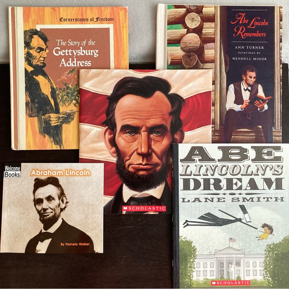 5 Lincoln books 🇺🇸